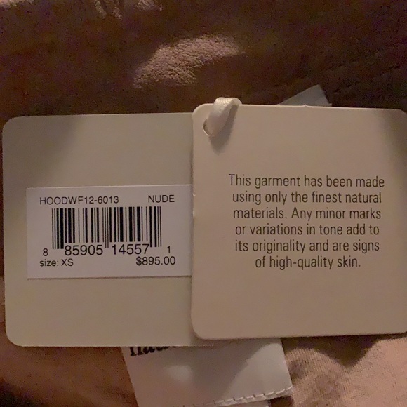 Haute Hoodie - Beautiful tan leather jacket - Picture 9 of 12